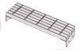 Angle steel bolt connector type  