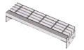 Angle steel bolt connector type  